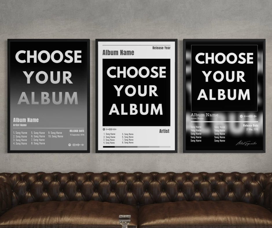 Custom Album/Song Posters