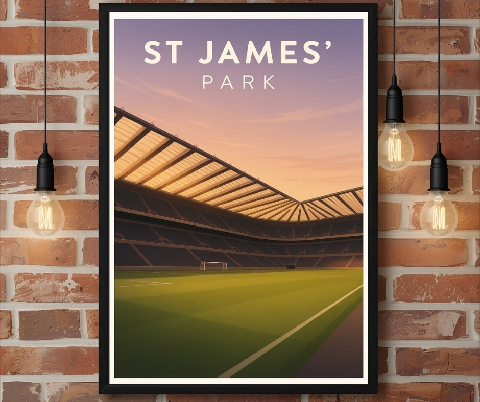 St James' Park – Newcastle Inspired Stadium Wall Art