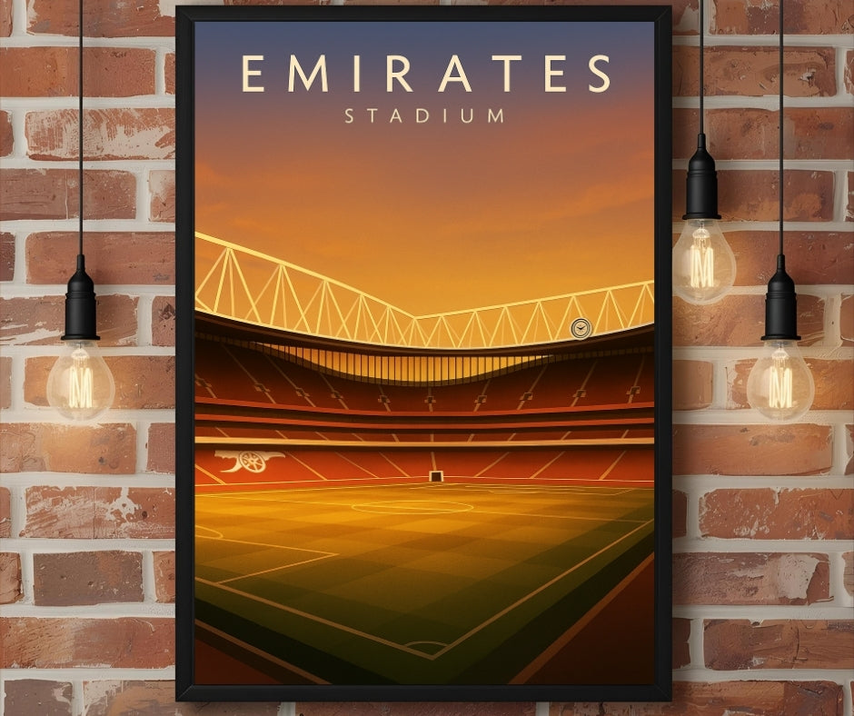 The Emirates – Arsenal Inspired Stadium Wall Art