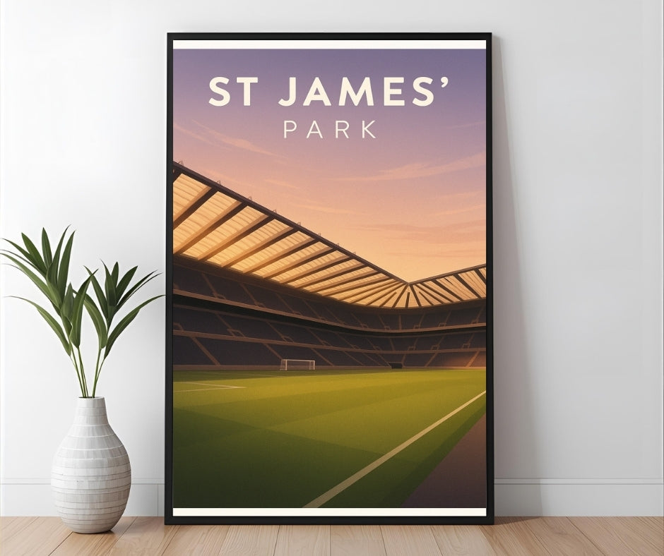 St James' Park – Newcastle Inspired Stadium Wall Art