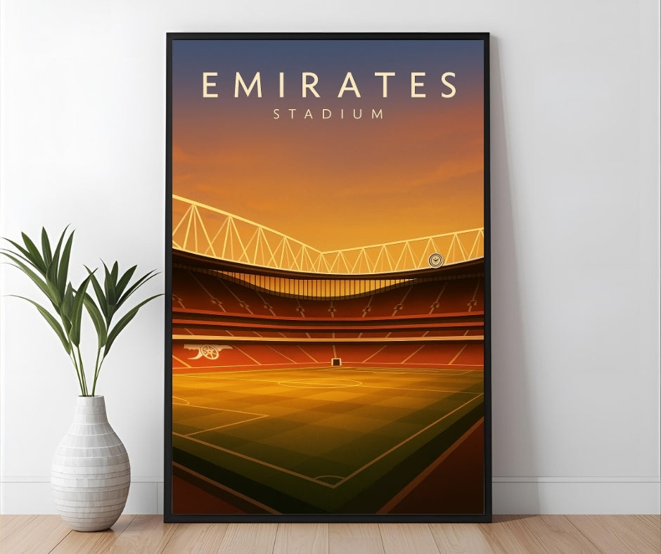 The Emirates – Arsenal Inspired Stadium Wall Art