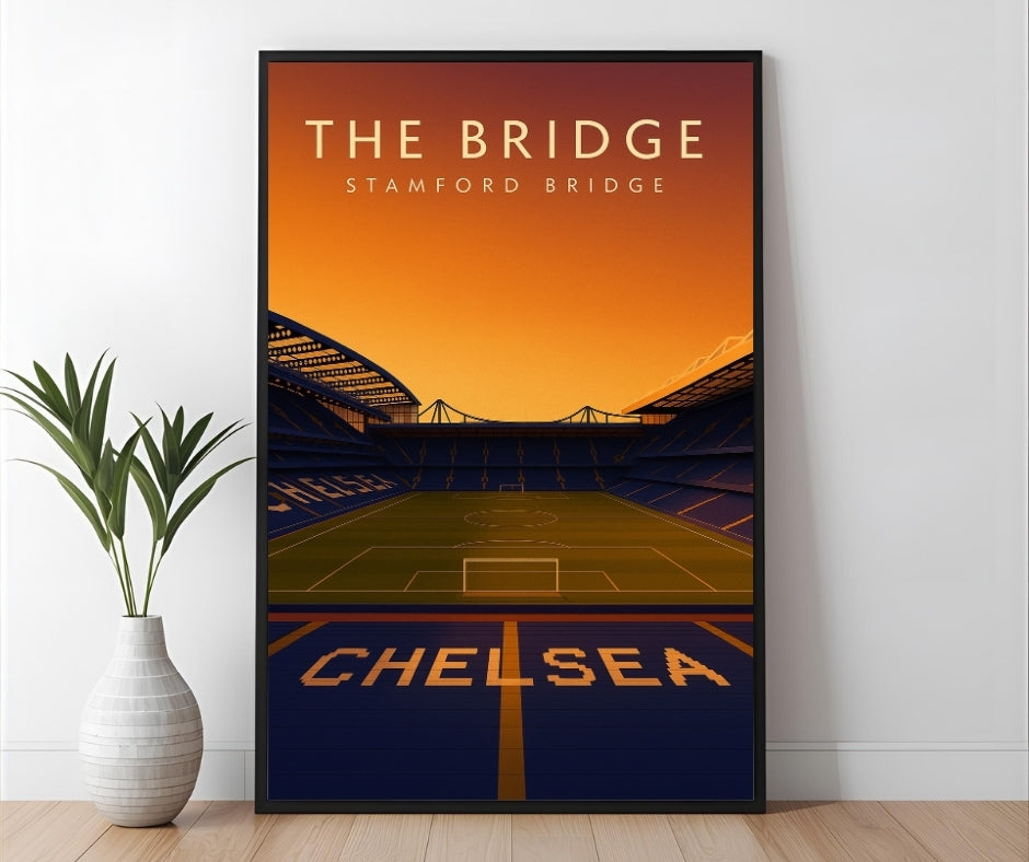 Stamford Bridge – Chelsea Inspired Stadium Wall Art