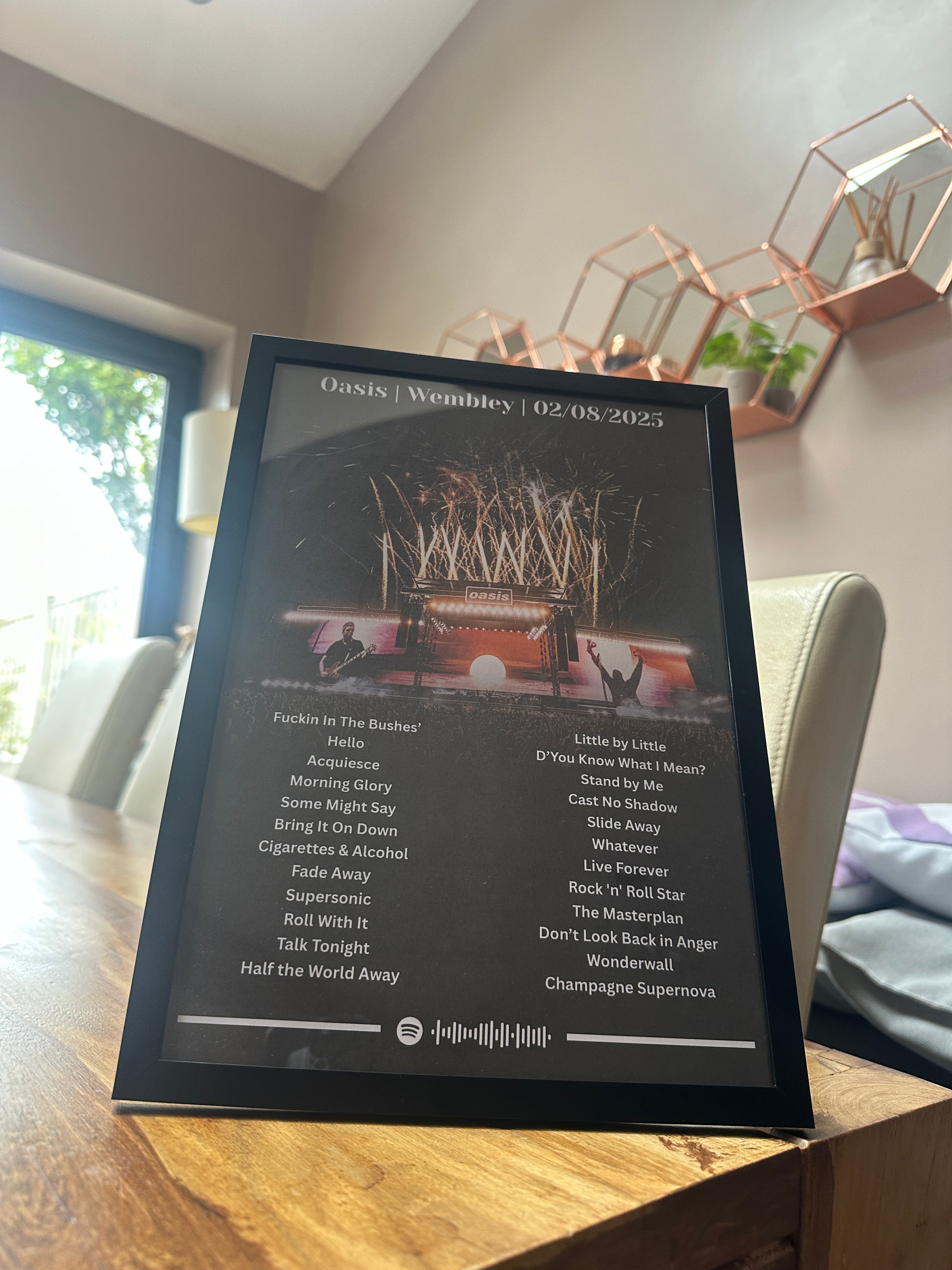 Oasis Fireworks Setlist