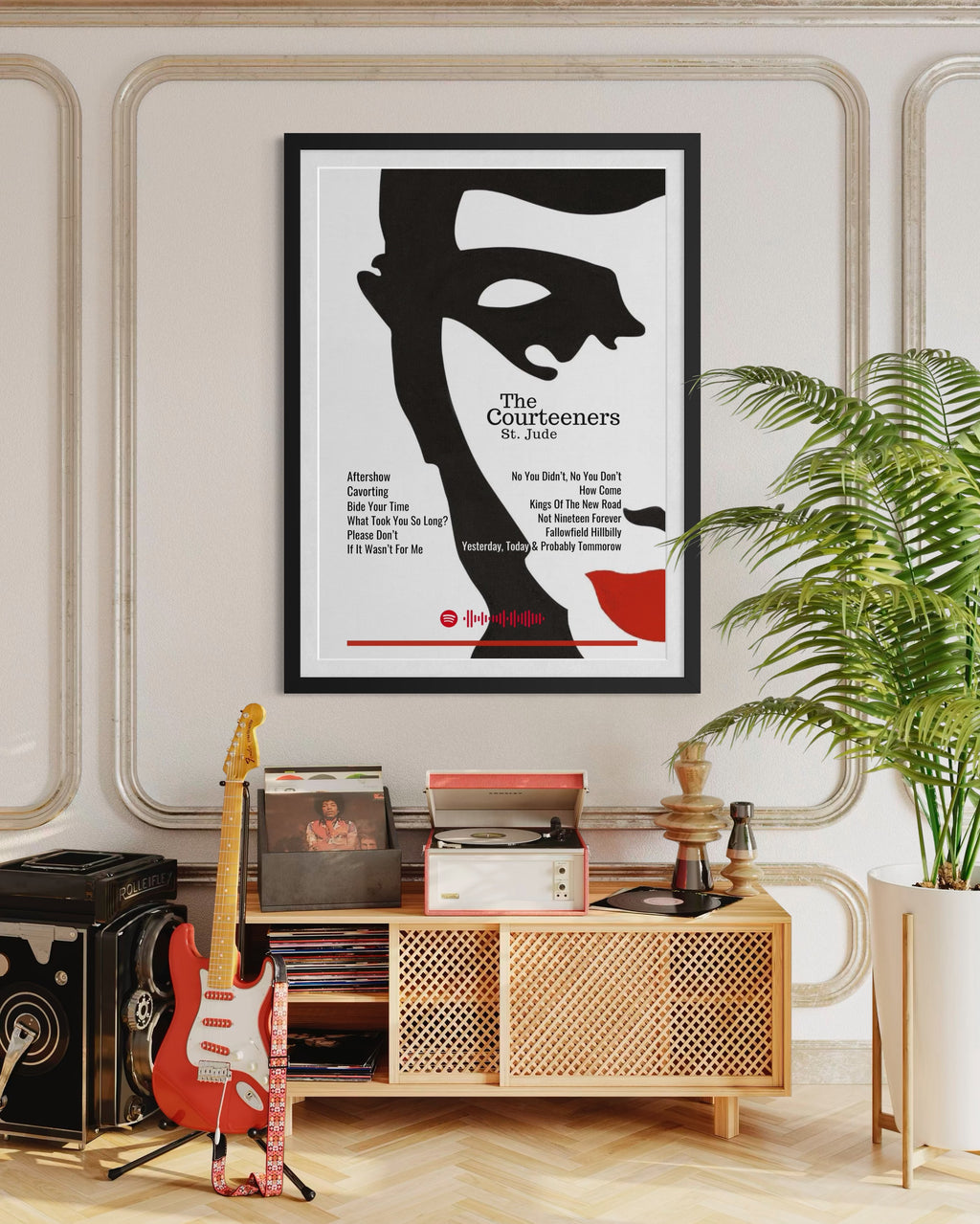 St Jude - The Courteeners Inspired Album Poster