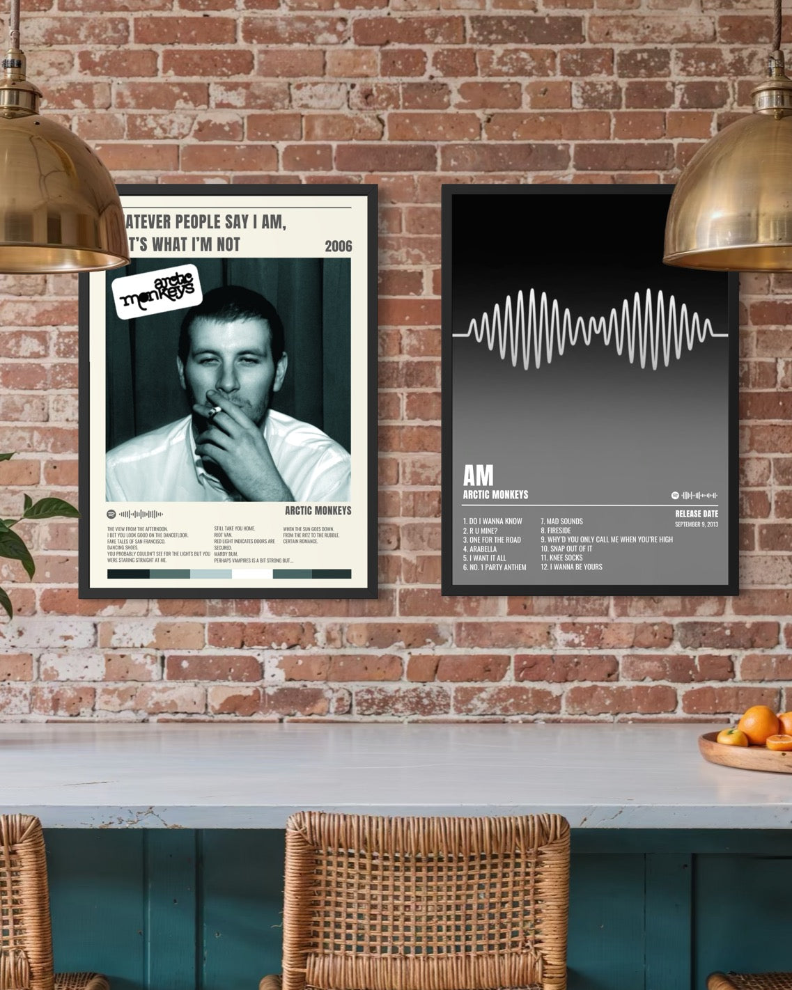 AM - Arctic Monkeys Inspired Album Poster