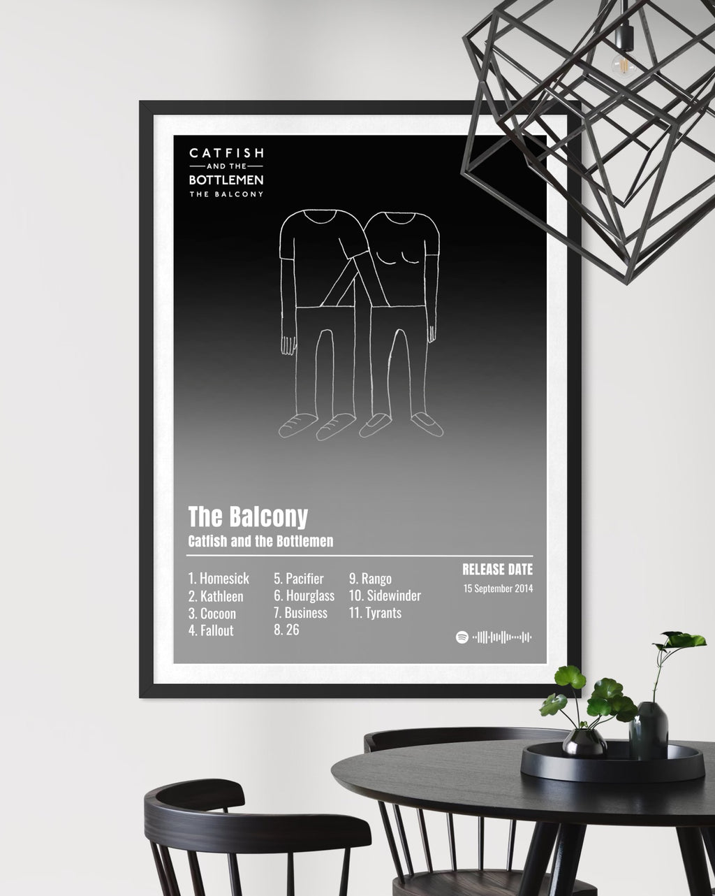The Balcony - Catfish and the Bottlemen Inspired Album Poster
