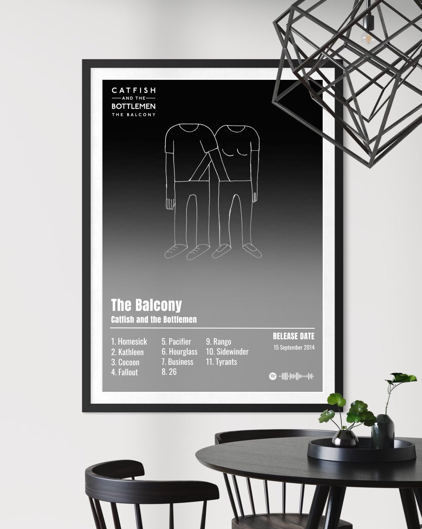 The Balcony - Catfish and the Bottlemen Inspired Album Poster