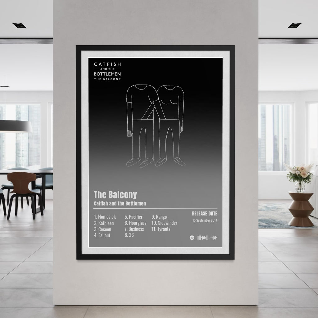 The Balcony - Catfish and the Bottlemen Inspired Album Poster