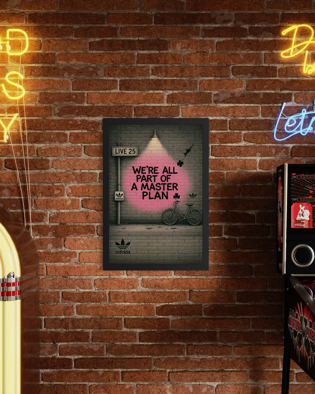 The Masterplan - Oasis Inspired Graffiti Poster