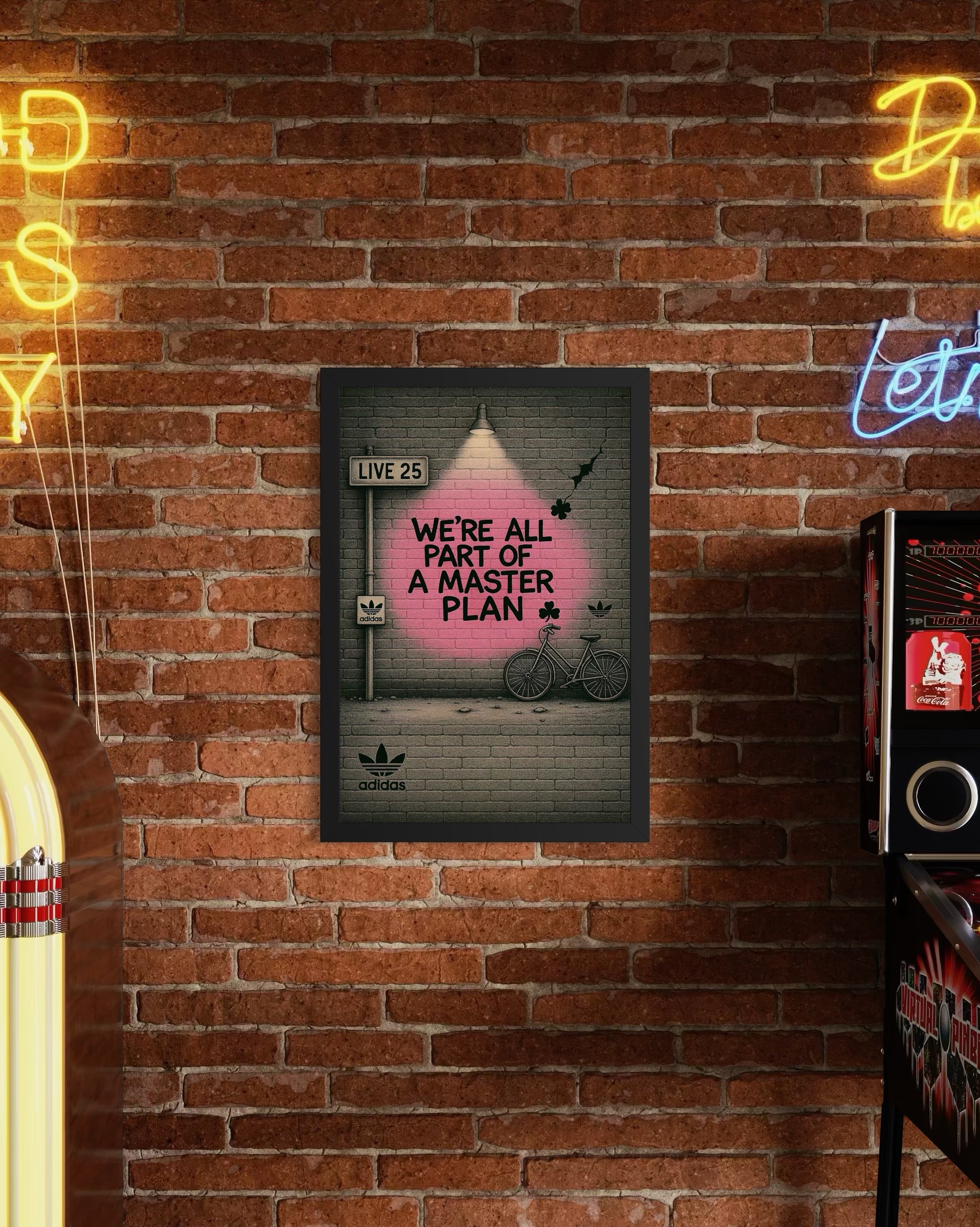 The Masterplan - Oasis Inspired Graffiti Poster