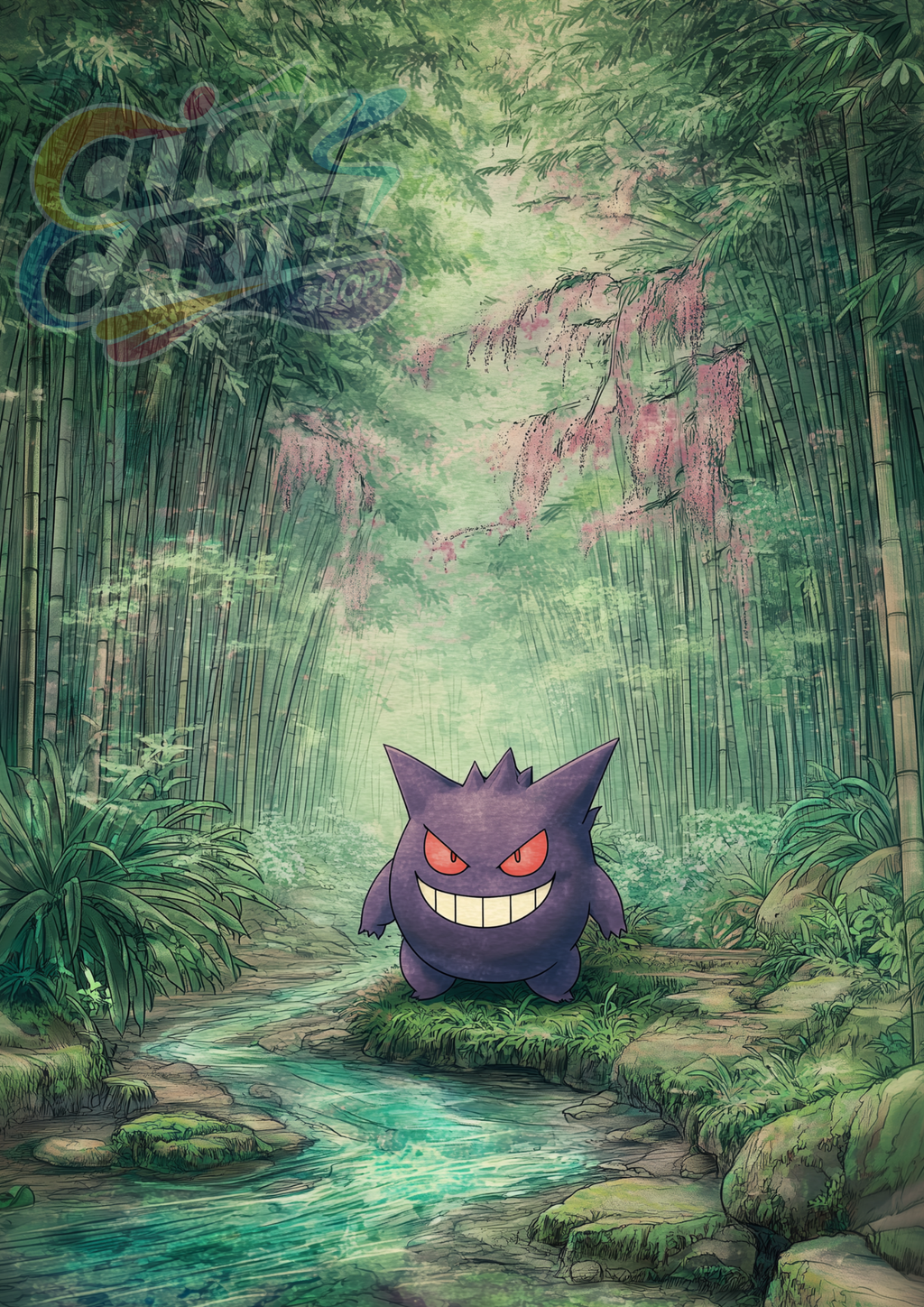 Gengar - Pokemon Inspired Album Poster