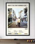 (What's The Story) Morning Glory - Oasis Inspired Album Track Poster - USA
