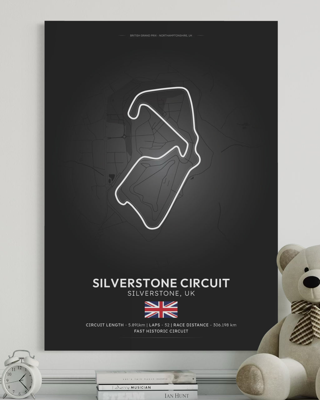 Monaco Circuit Poster - Formula 1 Inspired Print