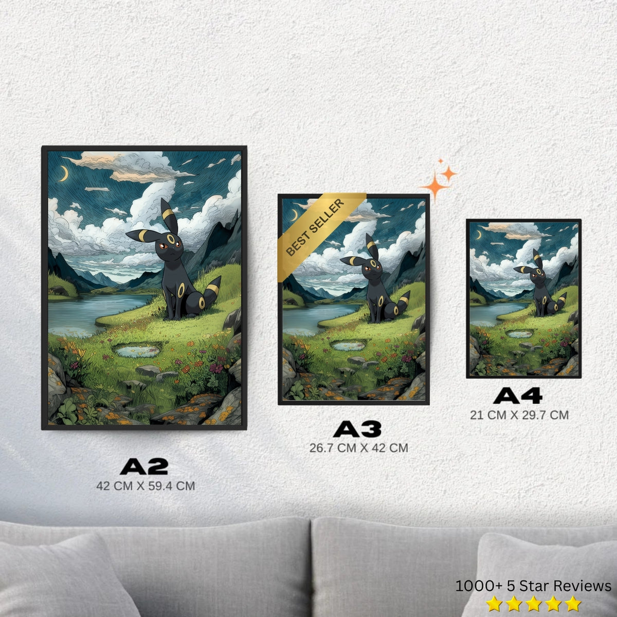 Umbreon - Pokemon Inspired Album Poster