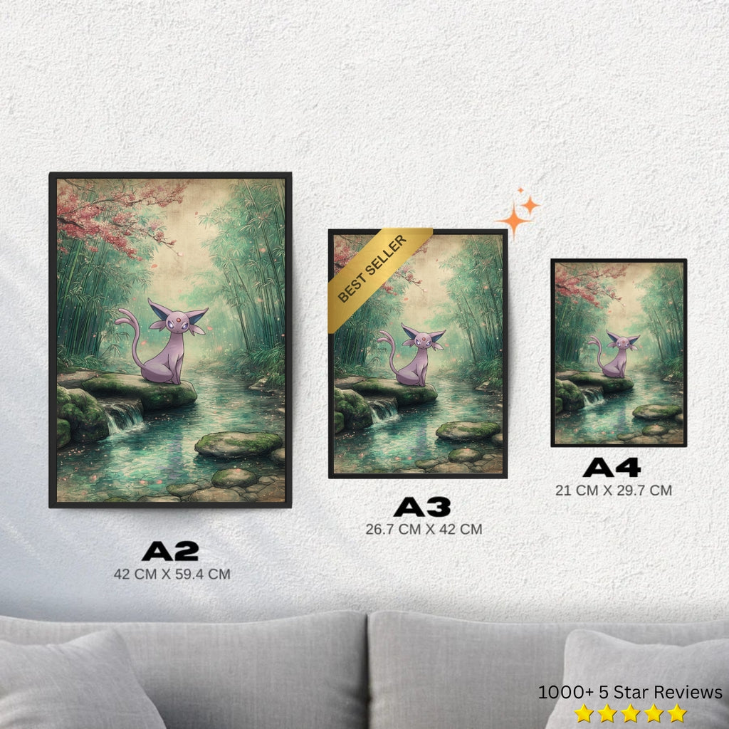 Espeon - Pokemon Inspired Album Poster
