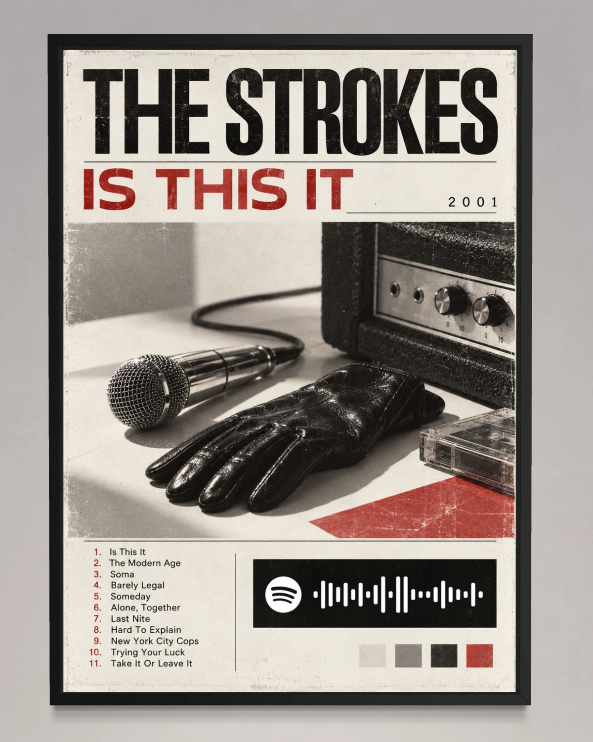 Is This It - The Strokes Inspired Album Poster