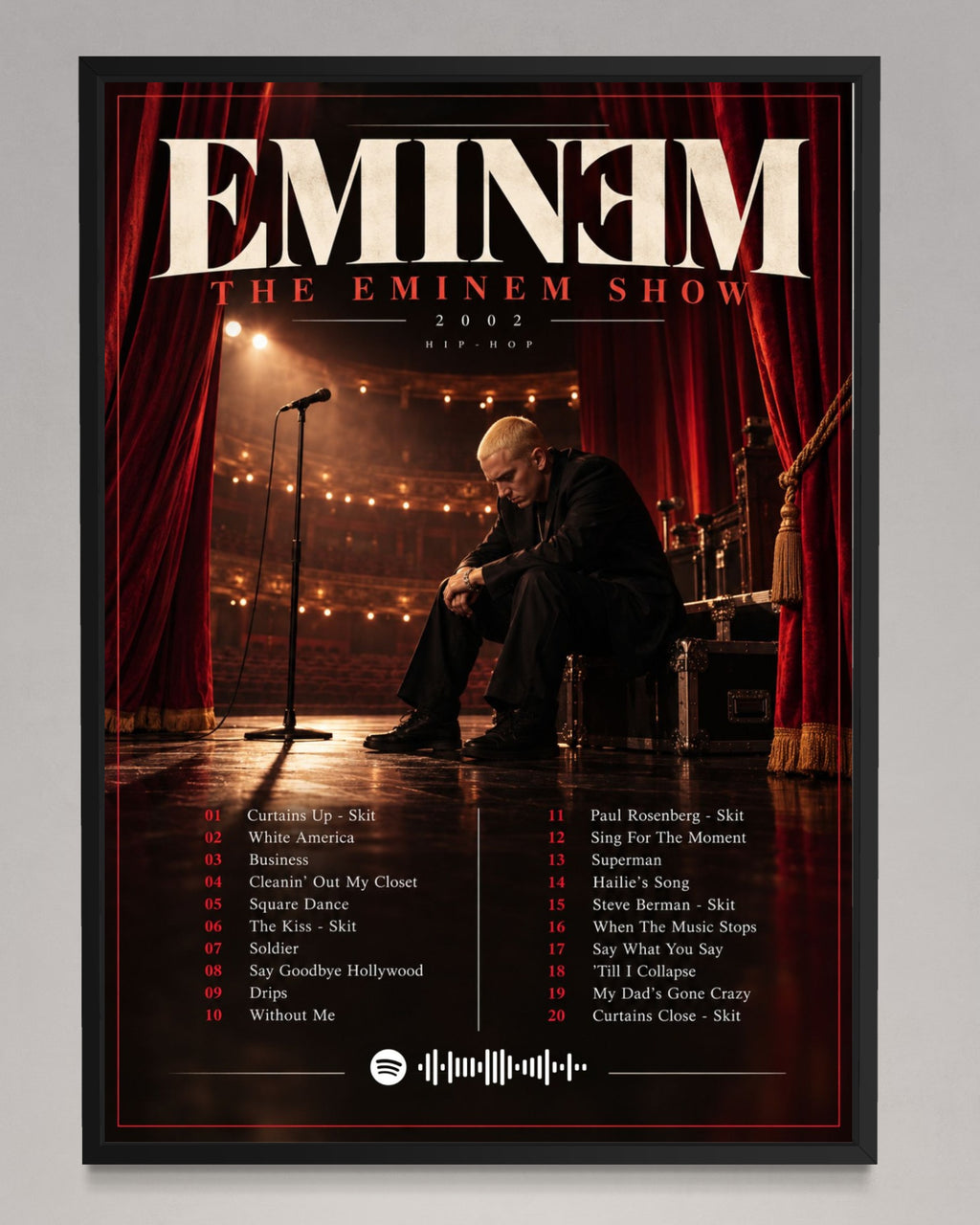 The Eminem Show - Eminem Inspired Album Poster