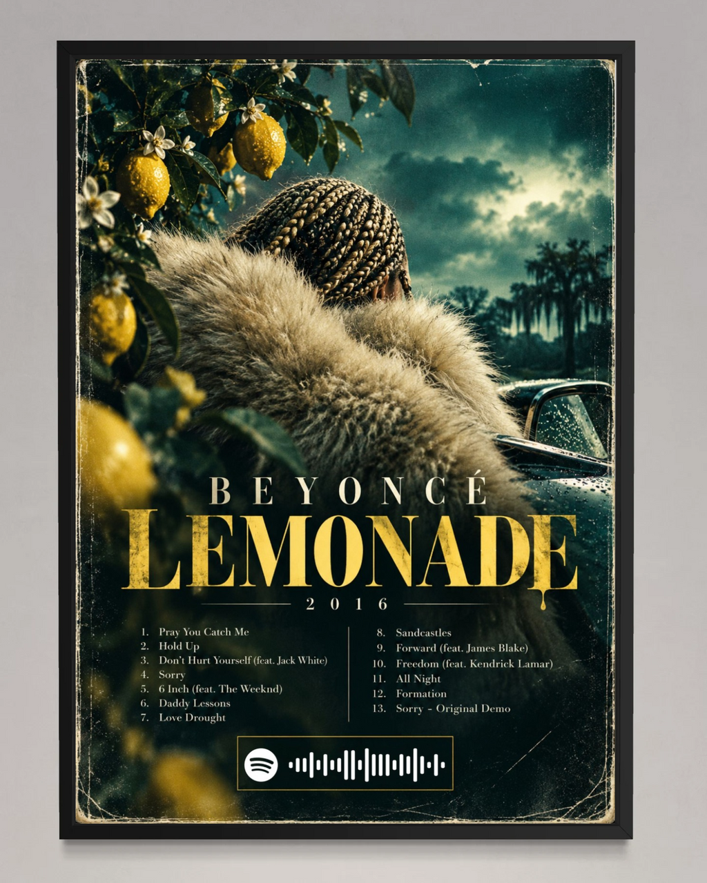 Lemonade - Beyoncé Inspired Album Poster