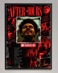After Hours - The Weeknd Inspired Album Poster - USA