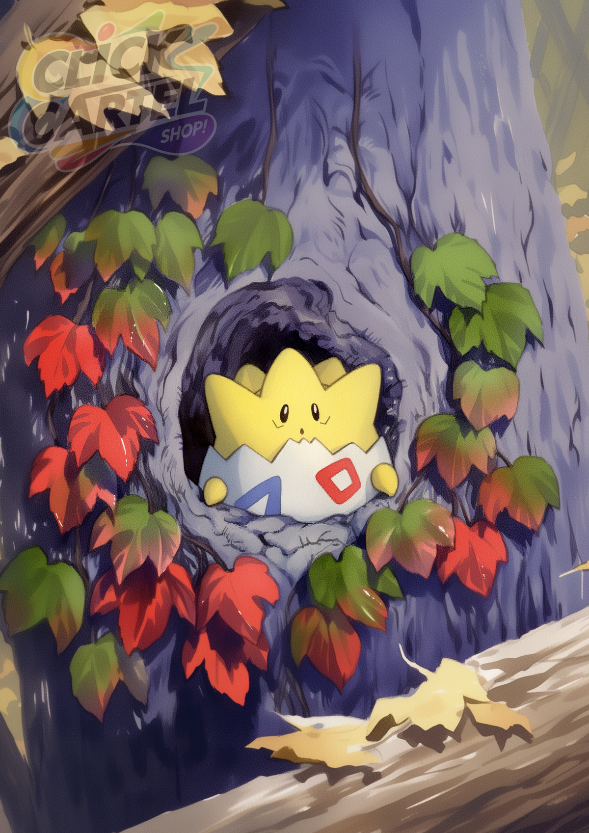 Togepi - Pokemon Inspired Album Poster