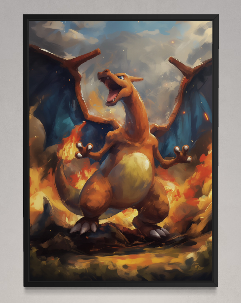 Charizard - Pokemon Inspired Album Poster