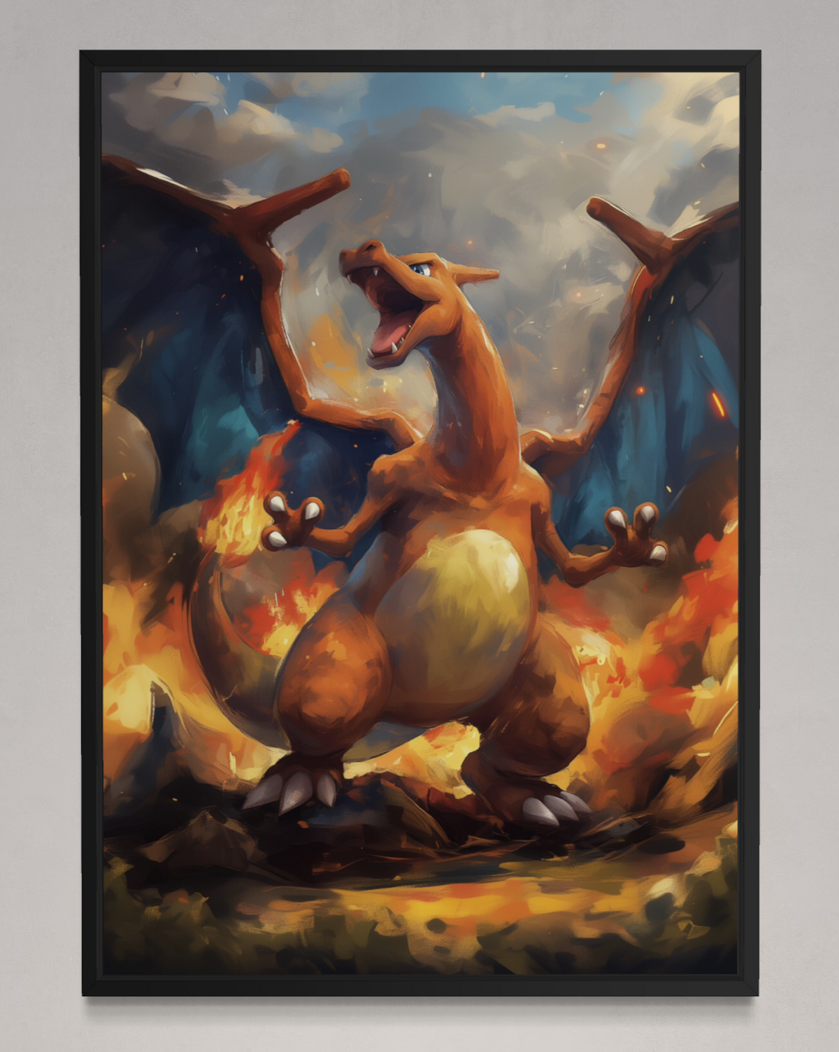Charizard - Pokemon Inspired Album Poster