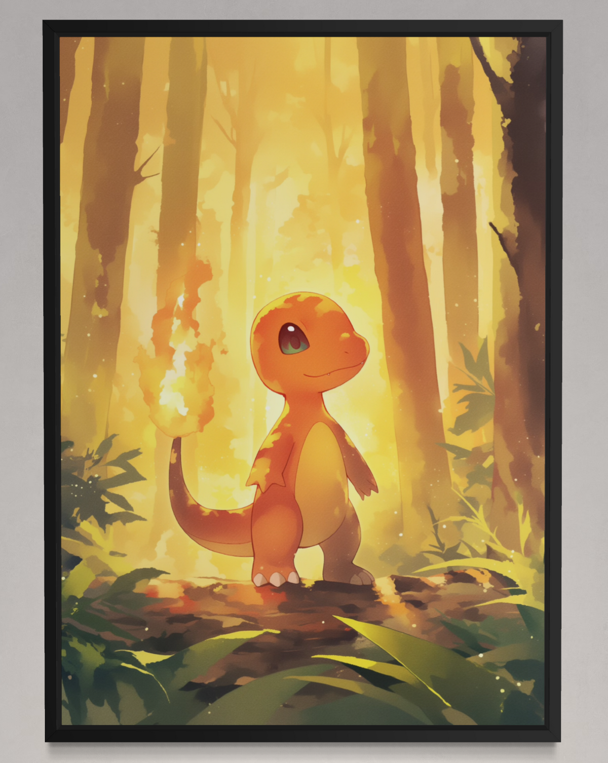Charmander - Pokemon Inspired Album Poster