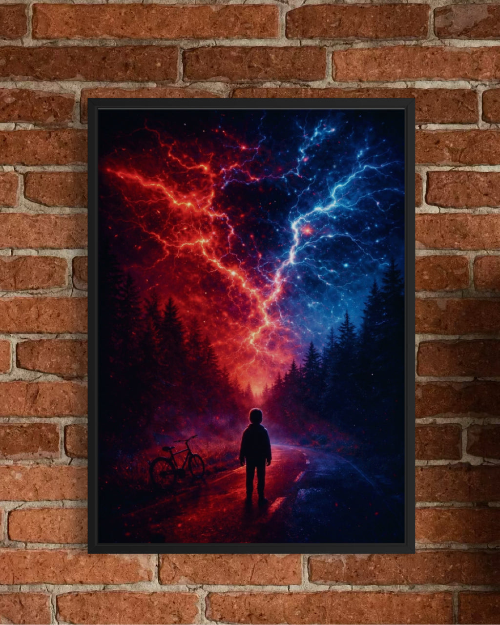 The Road Between - Stranger Things Poster