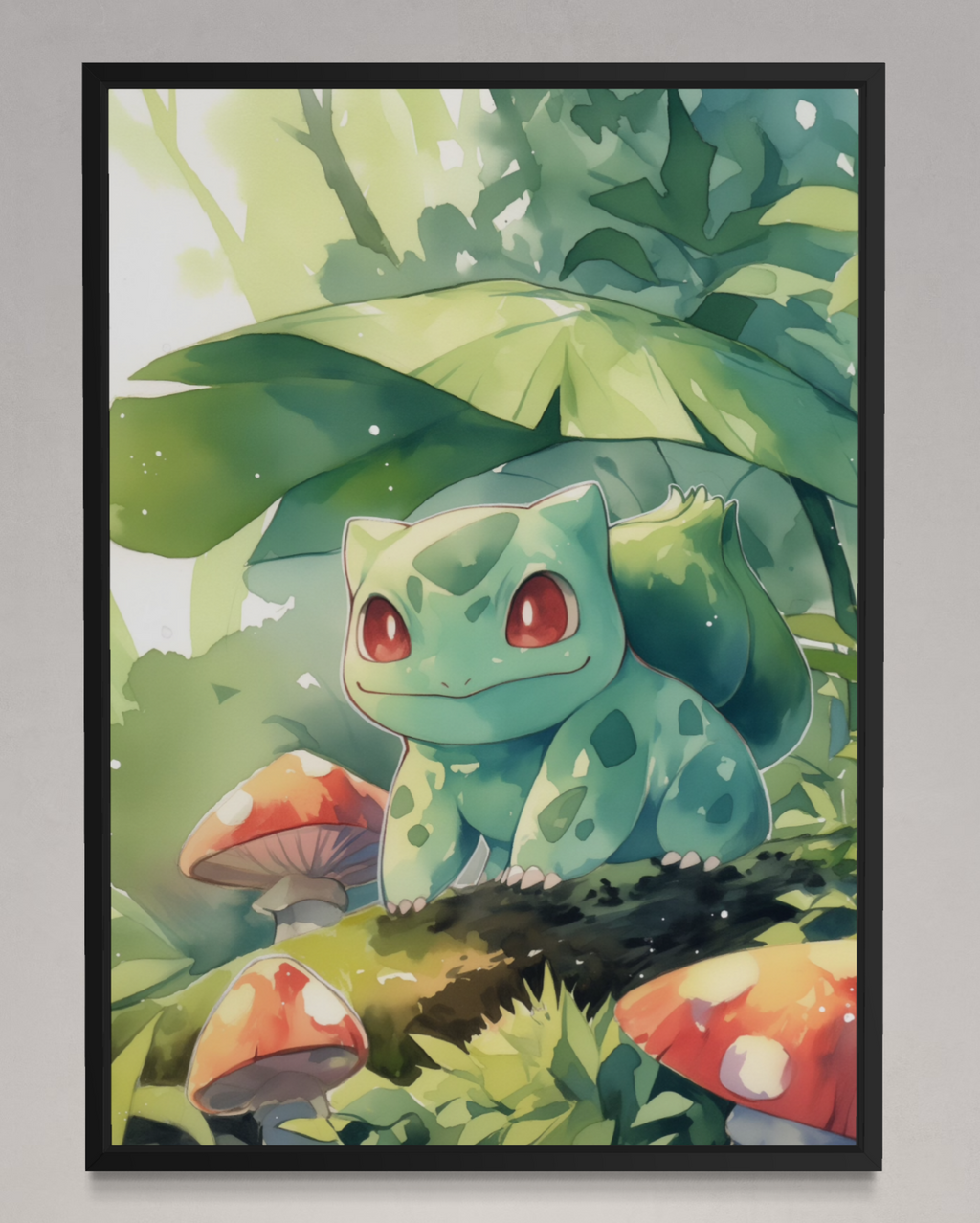 Bulbasaur - Pokemon Inspired Album Poster