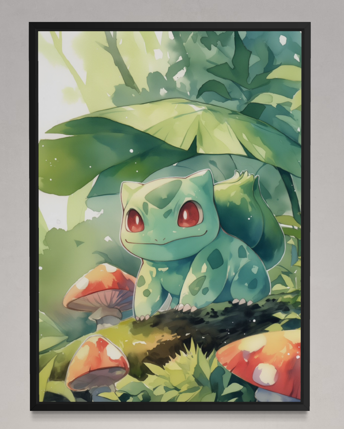 Bulbasaur - Pokemon Inspired Album Poster