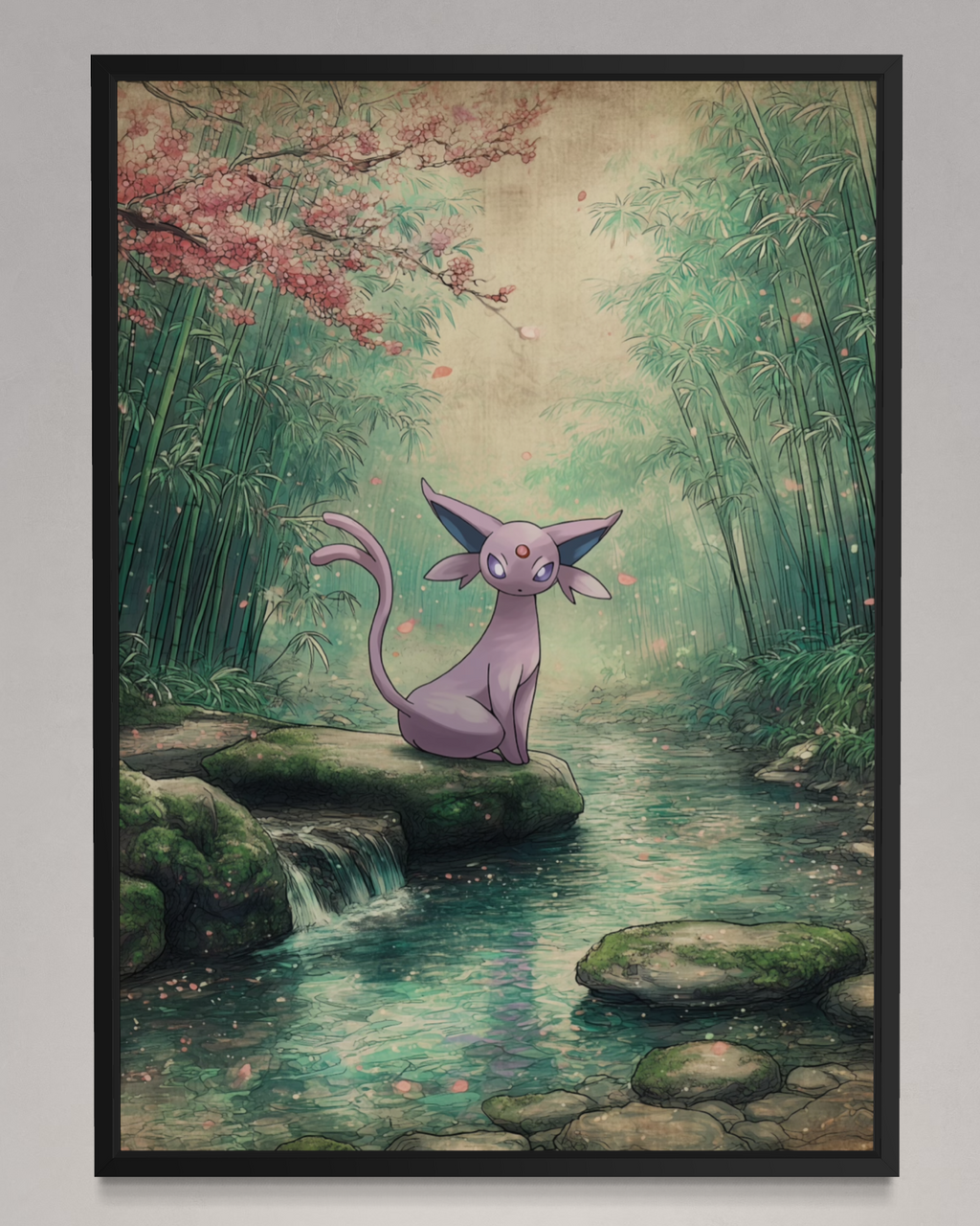 Espeon - Pokemon Inspired Album Poster