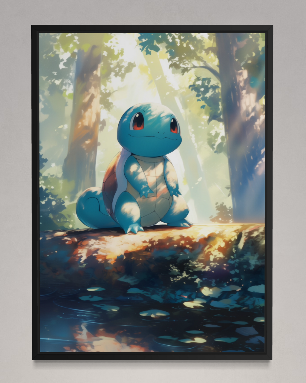 Squirtle - Pokemon Inspired Album Poster