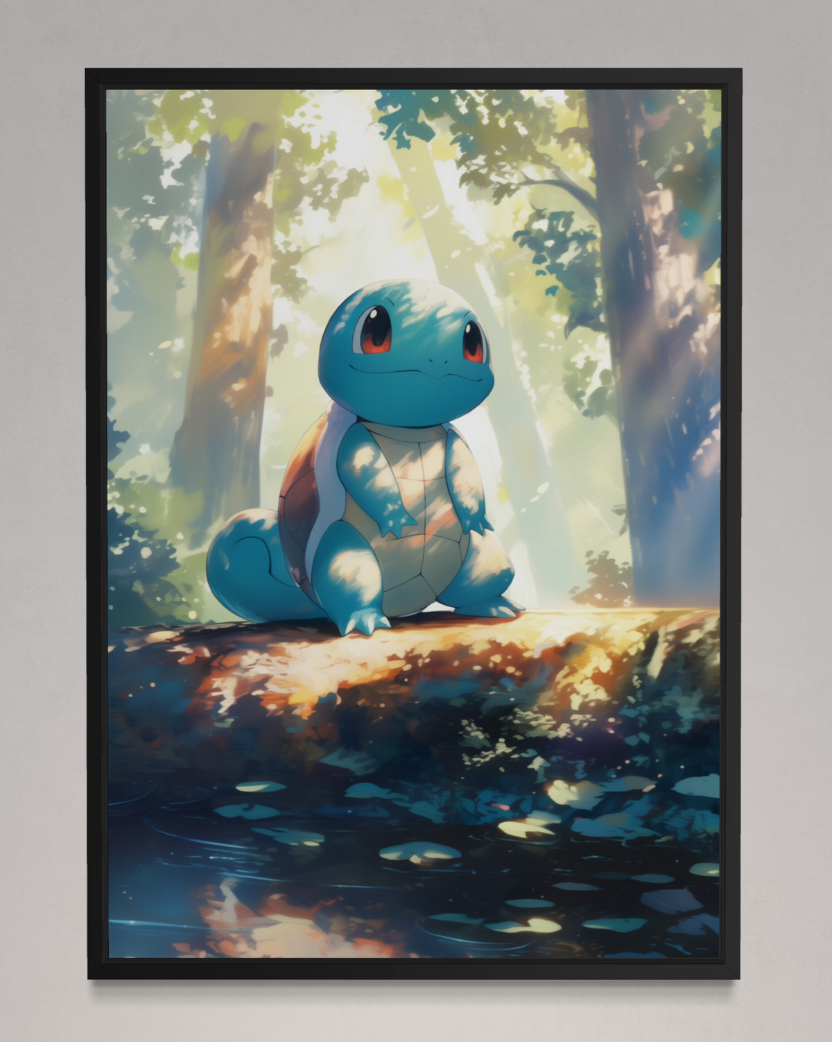 Squirtle - Pokemon Inspired Album Poster