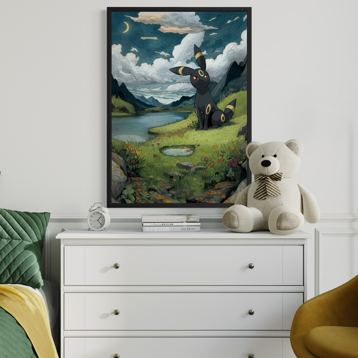 Umbreon - Pokemon Inspired Album Poster