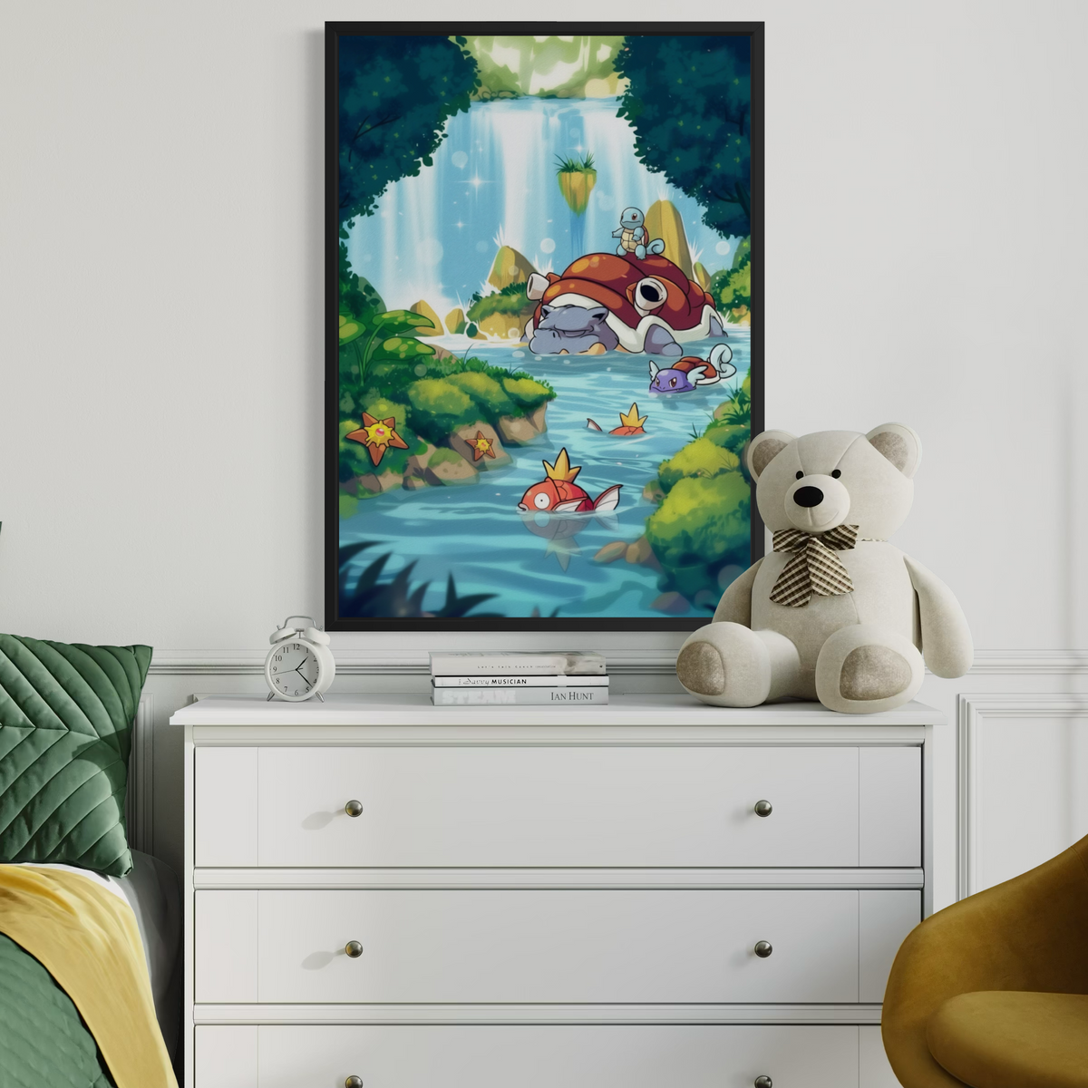 Team Water - Pokemon Inspired Album Poster