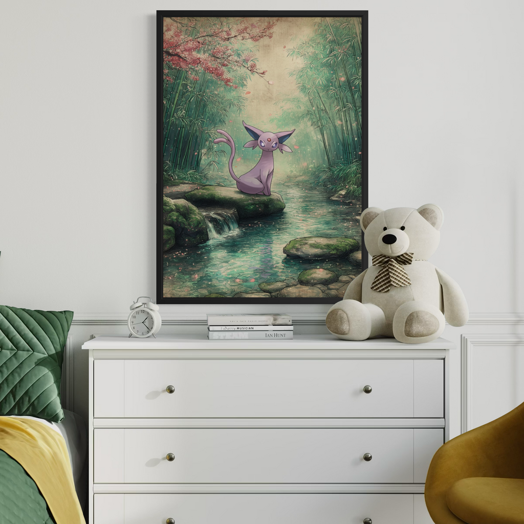 Espeon - Pokemon Inspired Album Poster
