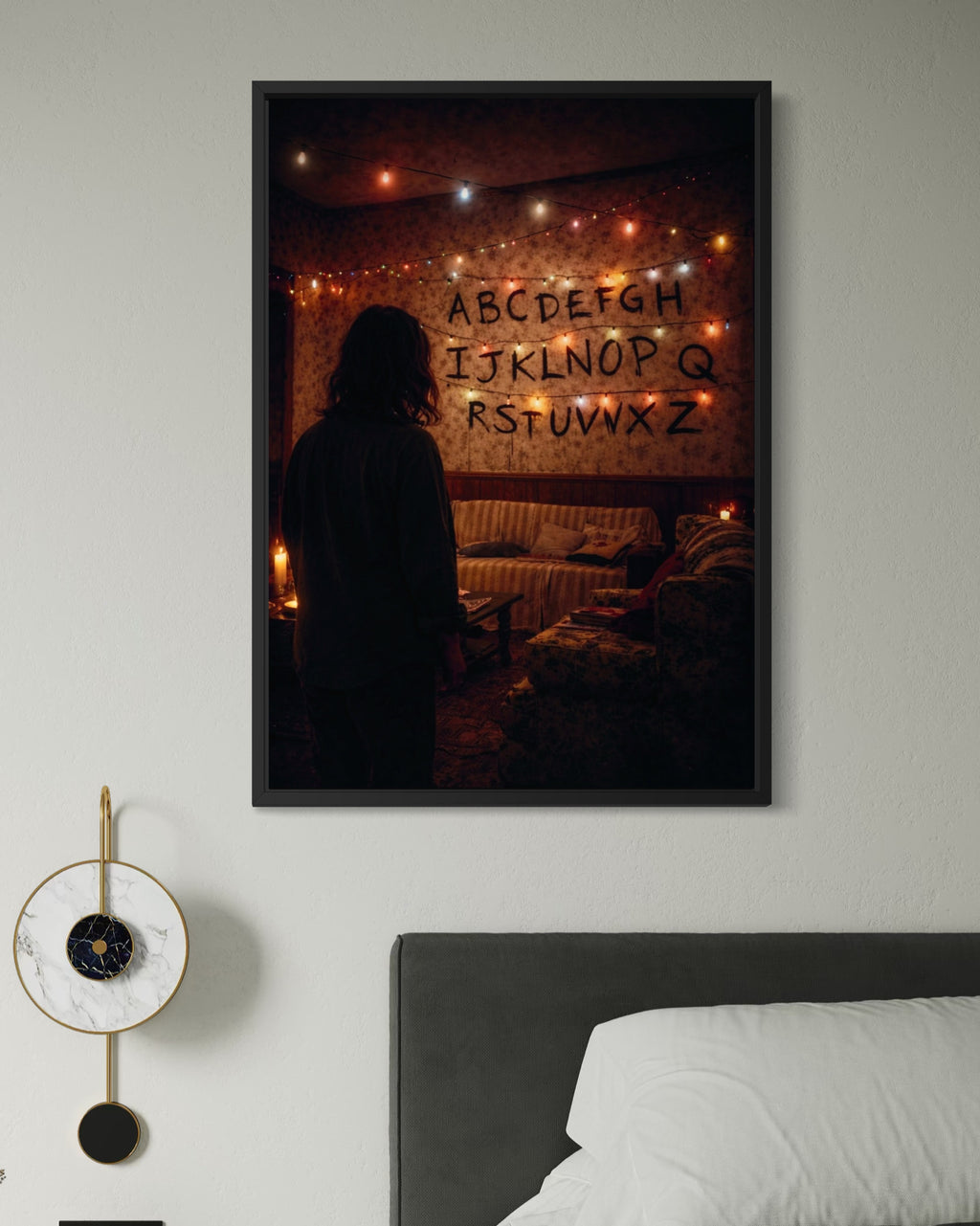 The Alphabet Wall - Stranger Things Poster – ClickCartel