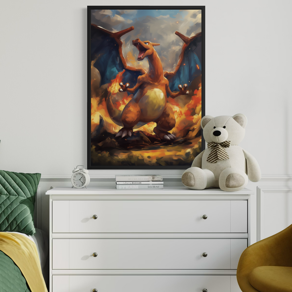 Charizard - Pokemon Inspired Album Poster