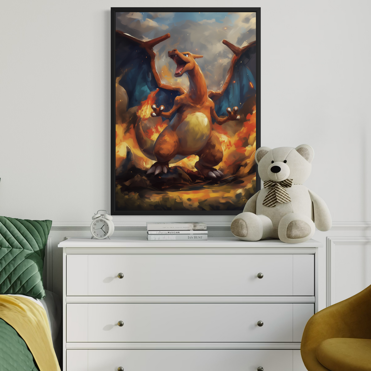 Charizard - Pokemon Inspired Album Poster