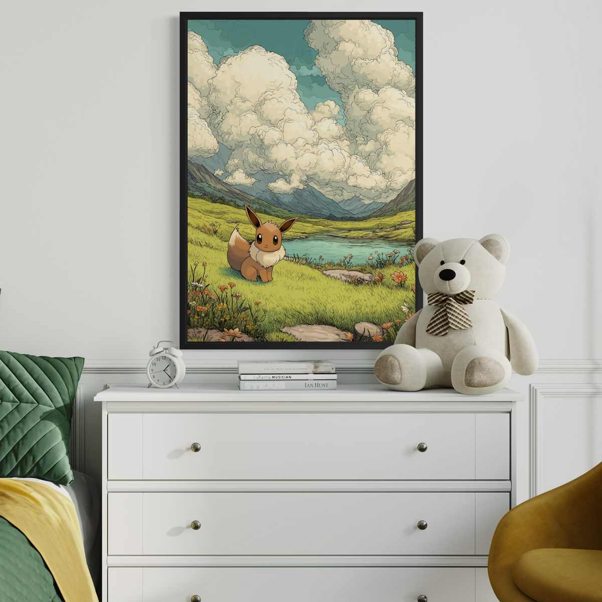 Eevee - Pokemon Inspired Album Poster