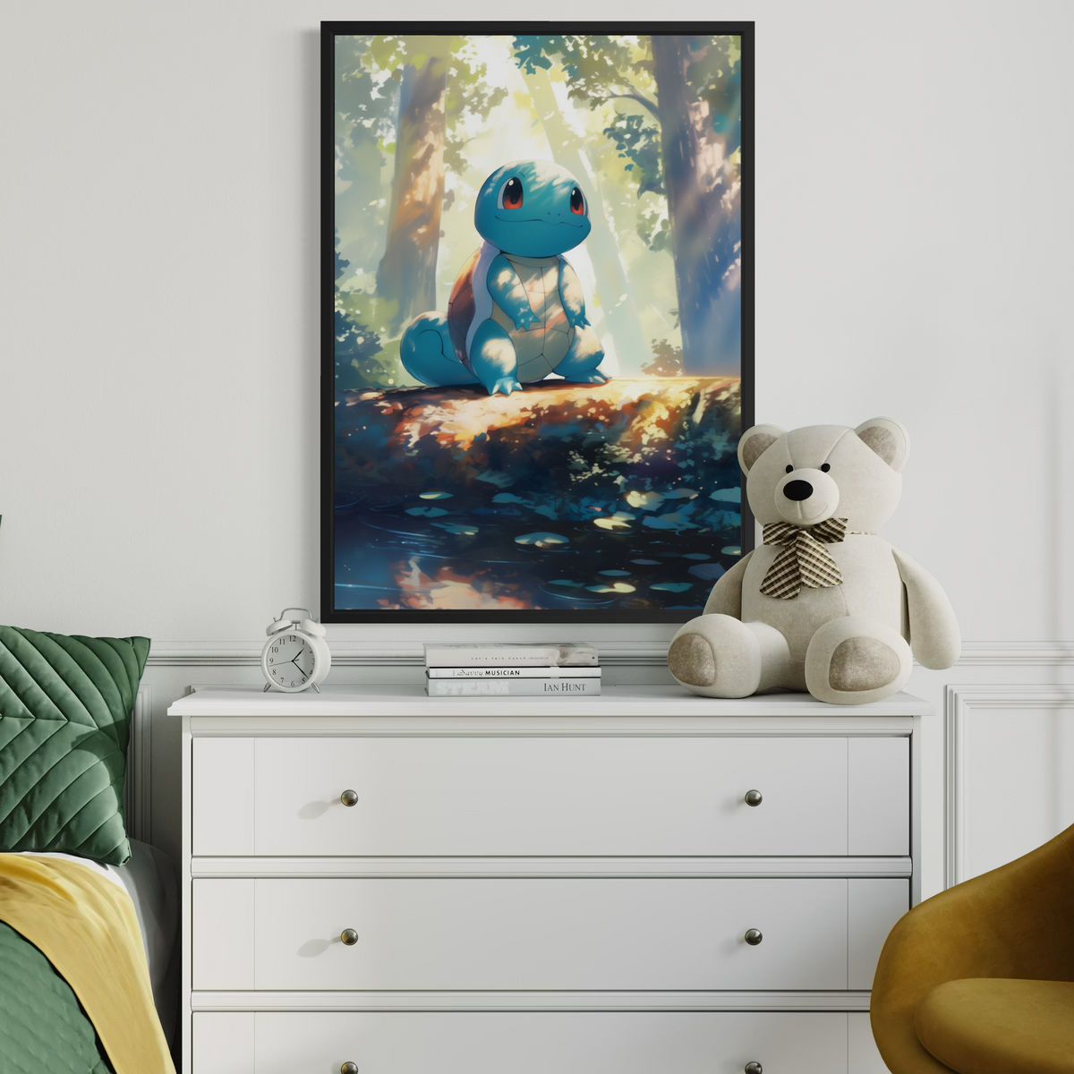 Squirtle - Pokemon Inspired Album Poster