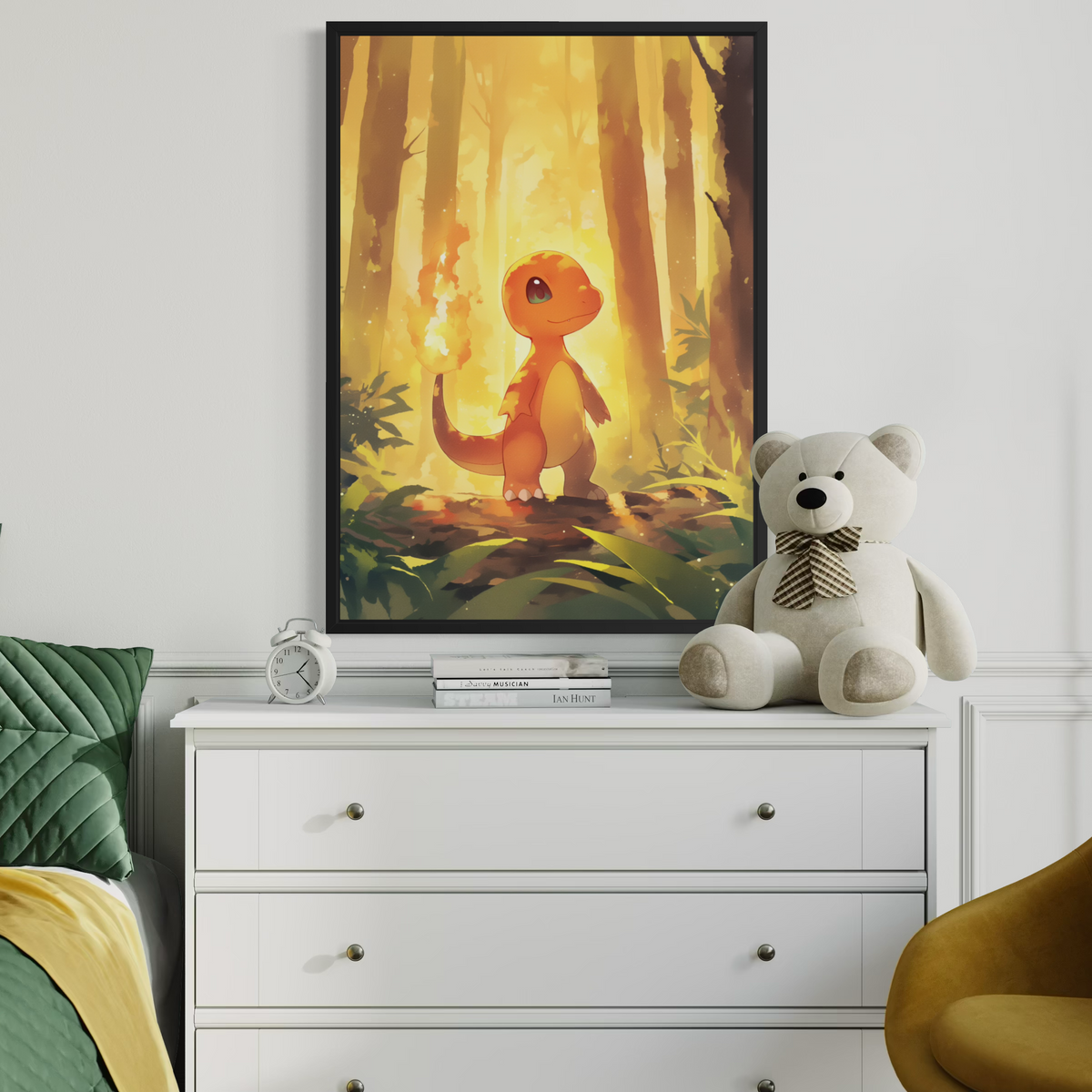 Charmander - Pokemon Inspired Album Poster