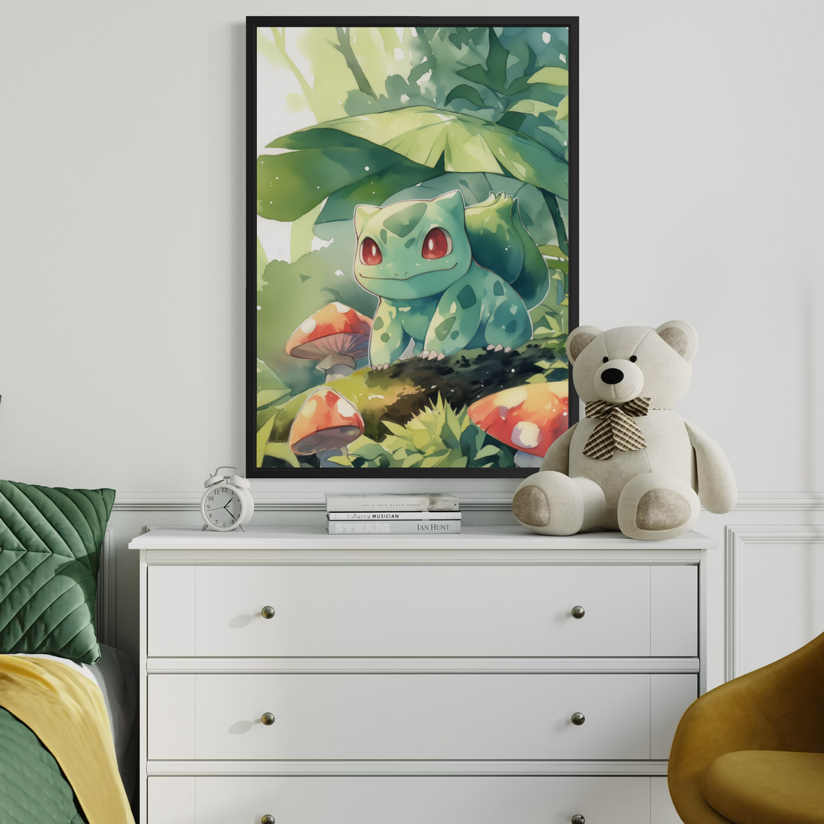 Bulbasaur - Pokemon Inspired Album Poster