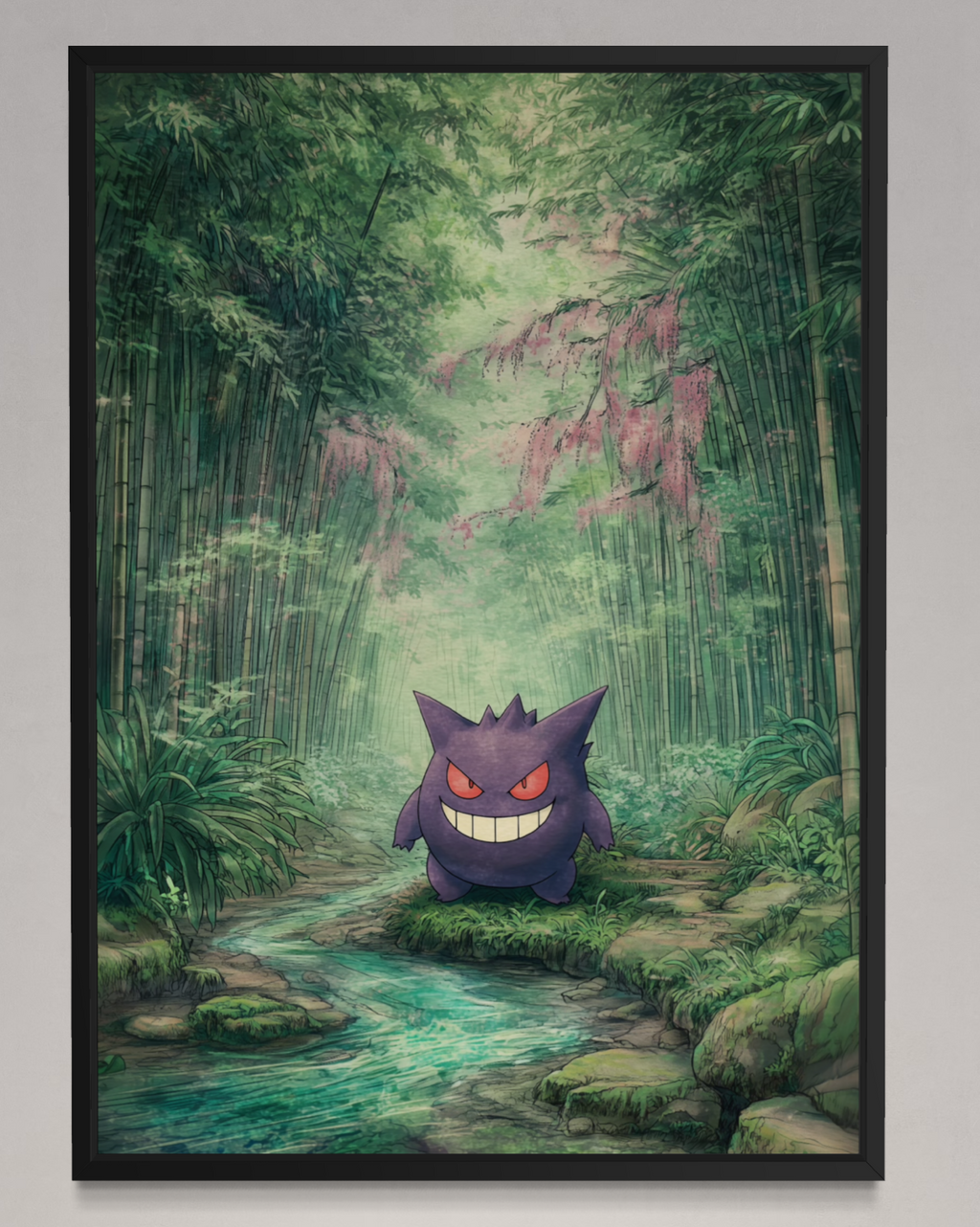 Gengar - Pokemon Inspired Album Poster