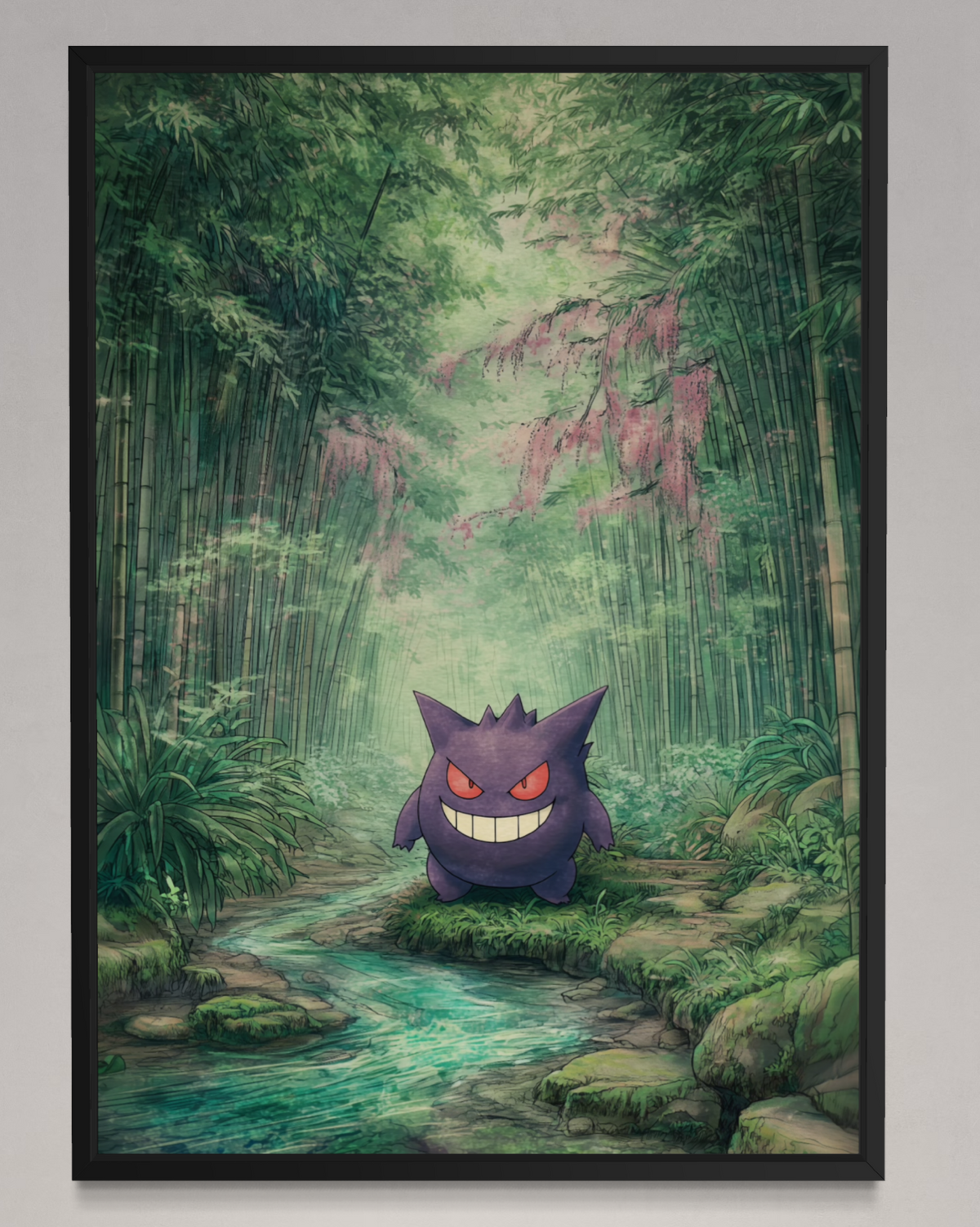 Gengar - Pokemon Inspired Album Poster