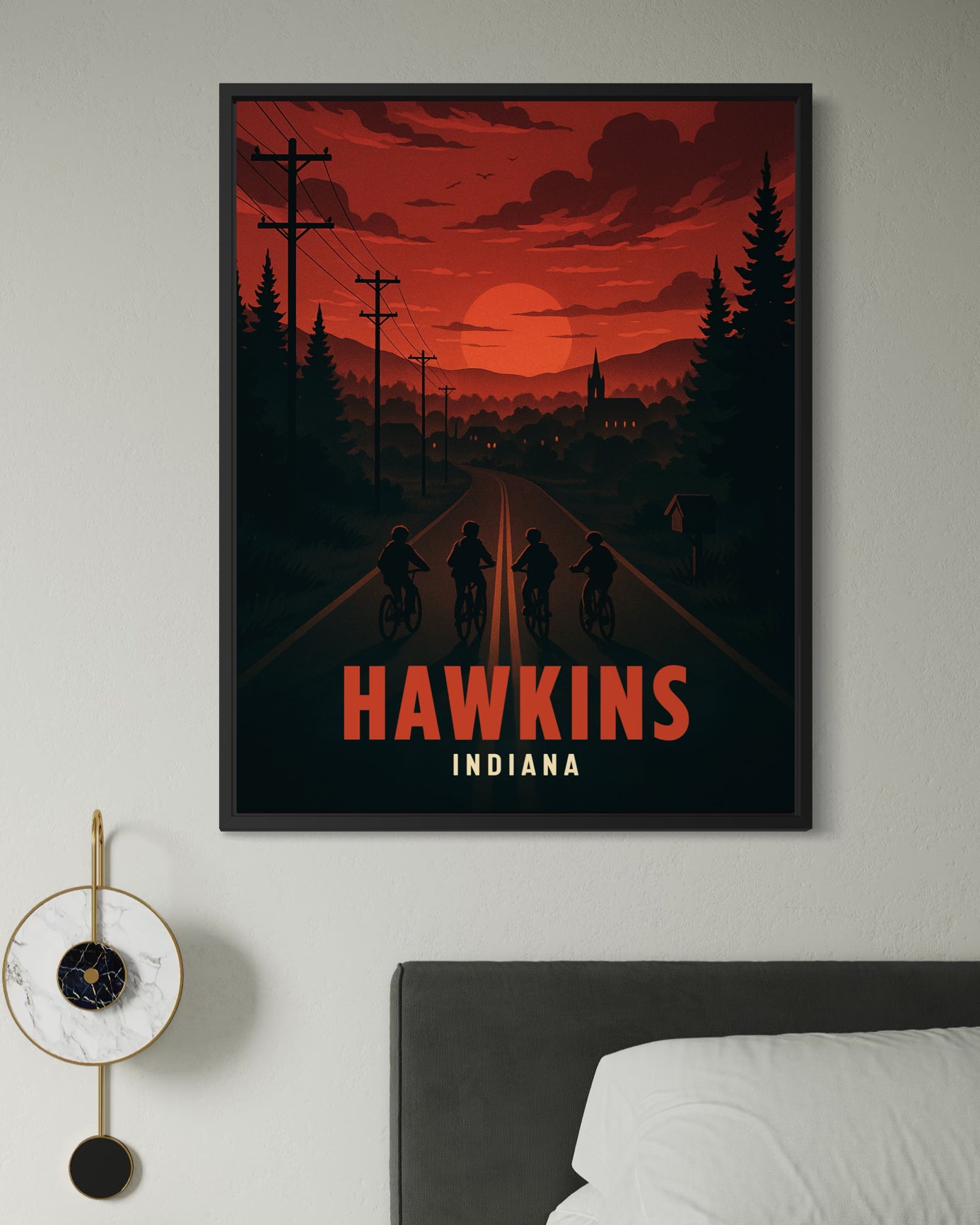 Hawkins : The Ride Home - Stranger Things Poster