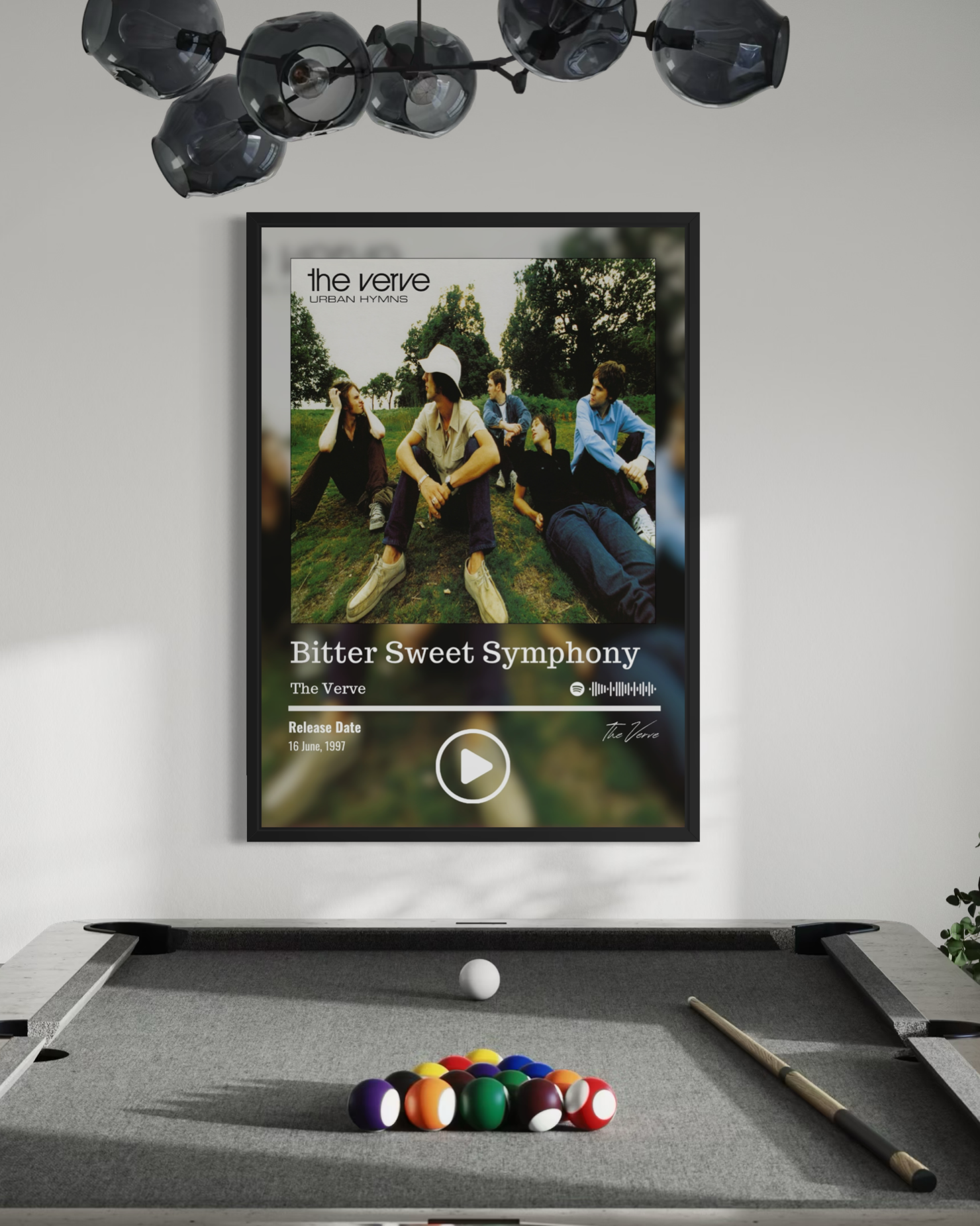 Bitter Sweet Symphony Poster - The Verve Inspired Print