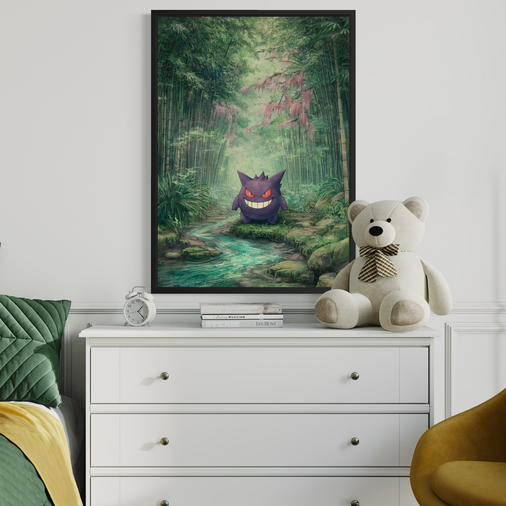 Gengar - Pokemon Inspired Album Poster