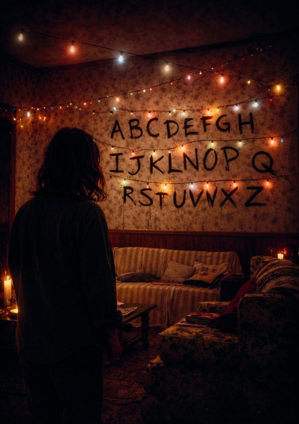 The Alphabet Wall - Stranger Things Poster – ClickCartel