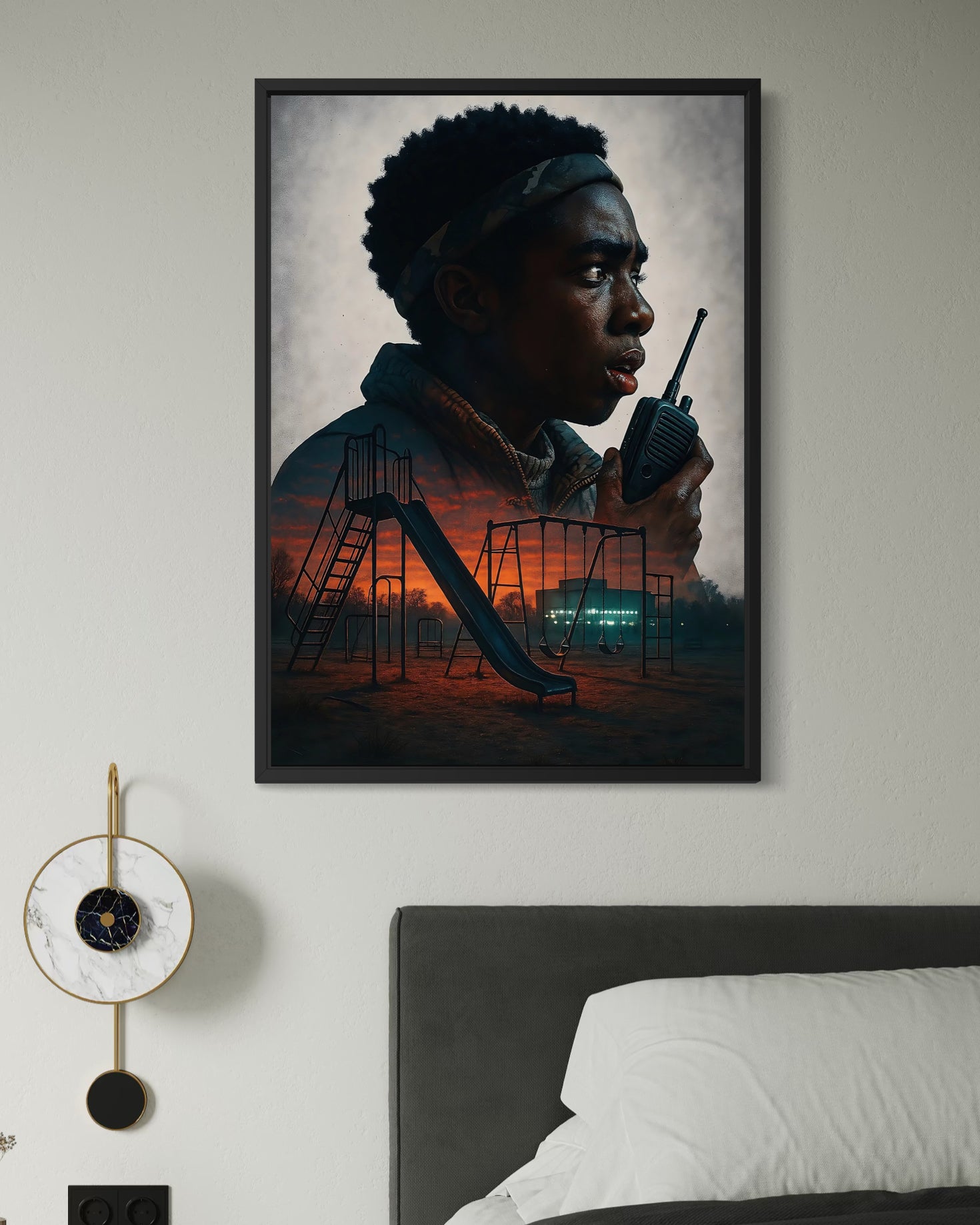 Lucas - Stranger Things Poster